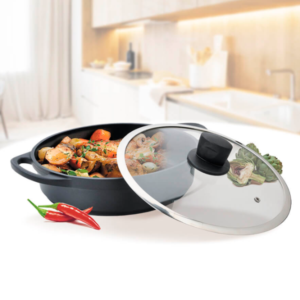 Кастрюля Maestro Mr-4328S 3.8л Алюминий / Черный photo 4 Кастрюля Maestro Mr-4328S 3.8л Алюминий / Черный photo 4