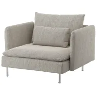 Fotoliu Ikea Soderhamn Crom Beige