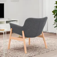 Fotoliu Ikea Vedbo/Gunnared Beige Dark Gray photo 2