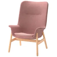 Кресло Ikea Vedbo Beige Розовый