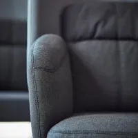 Fotoliu Ikea Bingsta/Vissle/Kabusa Black Gray photo 5