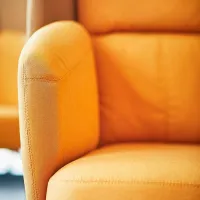 Кресло Ikea Bingsta/Vissle/Kabusa Черный Темно-желтый photo 4