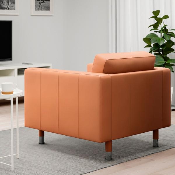 Fotoliu Ikea Landskrona/Grann/Bomstad Crom Golden Brown photo 2 Fotoliu Ikea Landskrona/Grann/Bomstad Crom Golden Brown photo 2