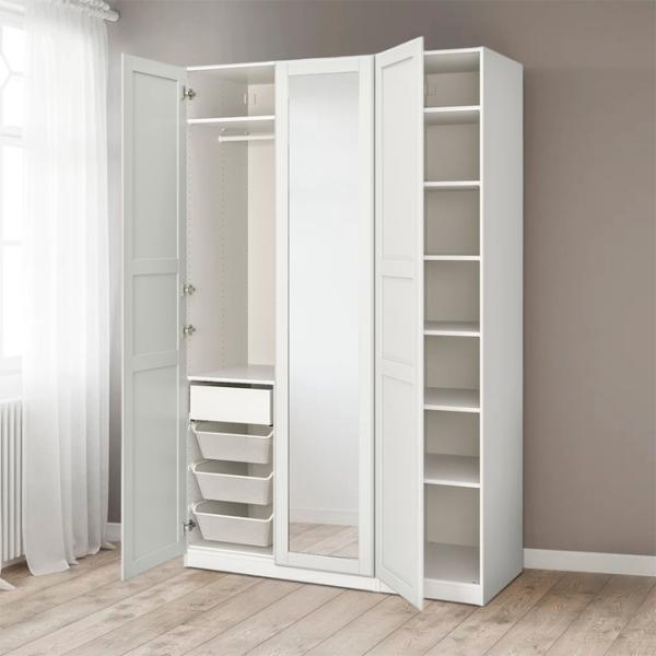 Шкаф Ikea Pax/Tyssedal 150 x 60см x 236.4 / ДСП / Белый photo 2 Шкаф Ikea Pax/Tyssedal 150 x 60см x 236.4 / ДСП / Белый photo 2