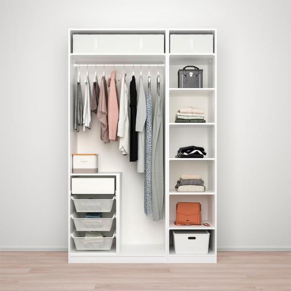 Шкаф Ikea Pax/Tyssedal 150 x 60см x 236.4 / ДСП / Белый photo 3 Шкаф Ikea Pax/Tyssedal 150 x 60см x 236.4 / ДСП / Белый photo 3