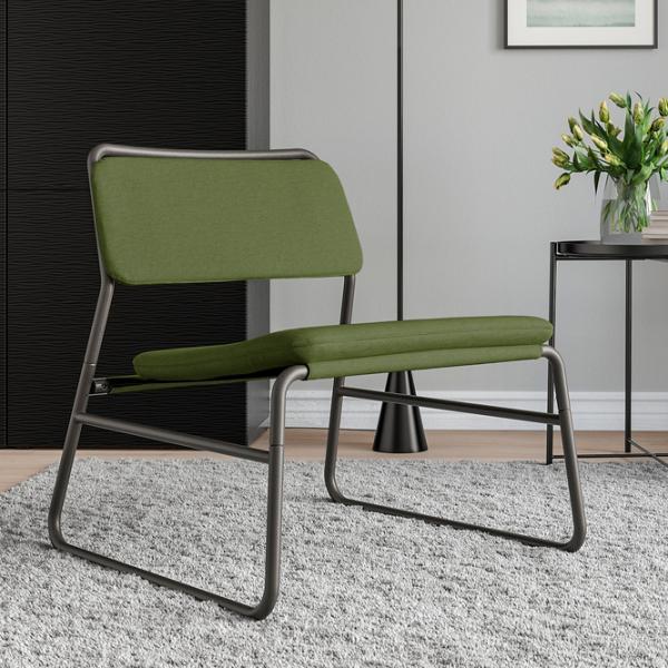 Кресло Ikea Linneback/Orrsta Черный Зеленый photo 2