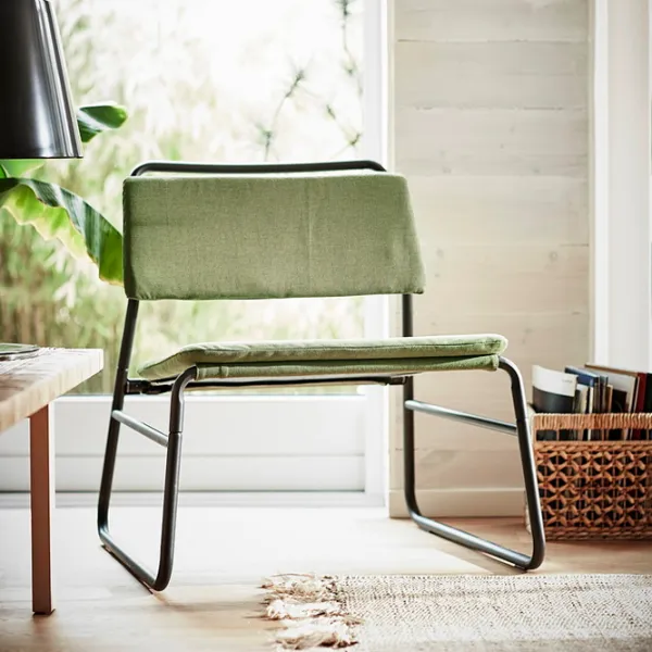 Кресло Ikea Linneback/Orrsta Черный Зеленый photo 4