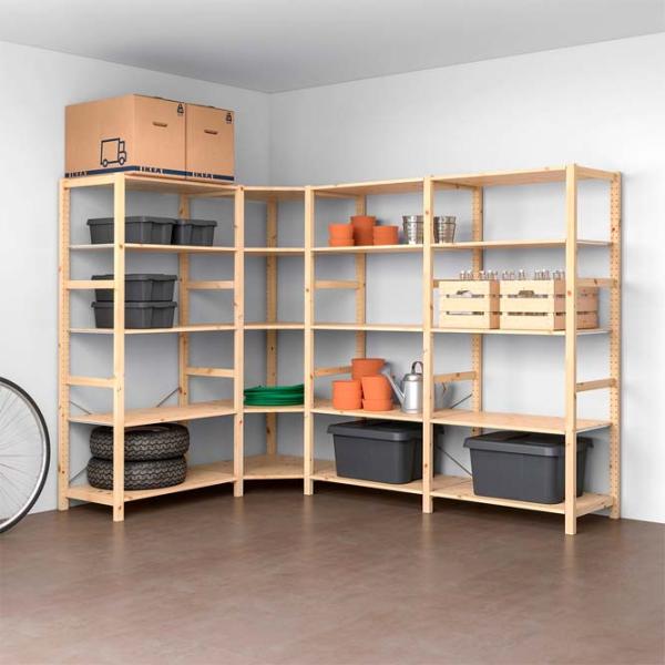 Etajeră Ikea Ivar Pine / Masiv photo 3