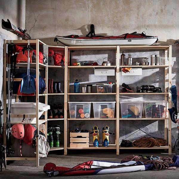 Etajeră Ikea Ivar Pine / Masiv photo 5