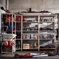 Etajeră Ikea Ivar Pine / Masiv photo 5
