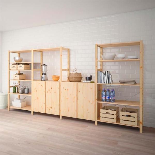 Стеллаж Ikea Ivar Сосна / Массив photo 2