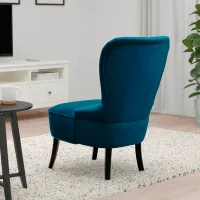 Fotoliu Ikea Remsta Black Blue photo 2