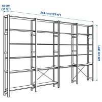 Etajeră Ikea Ivar Pine / Masiv photo 2