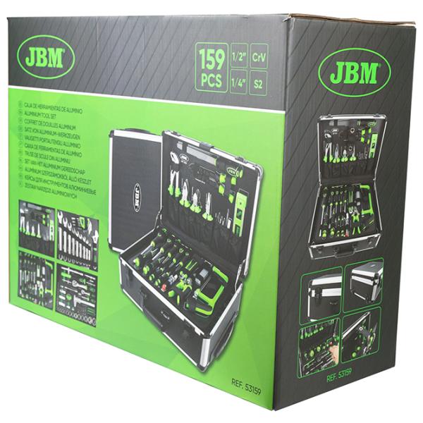 Набор инструментов JBM 53159 Количество в наборе: 159 photo 5