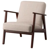 Кресло Ikea Ekenaset/Kilanda Brown Бежевый