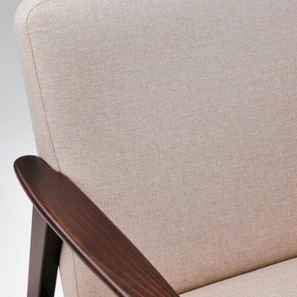 Кресло Ikea Ekenaset/Kilanda Brown Бежевый photo 4 Кресло Ikea Ekenaset/Kilanda Brown Бежевый photo 4