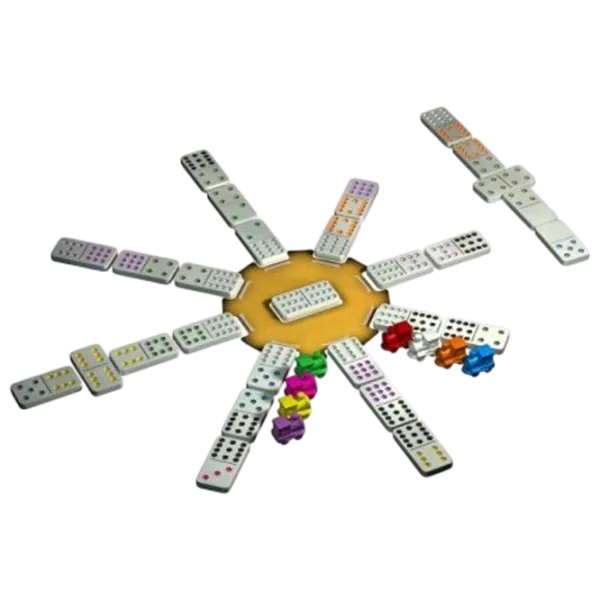 Joc de masă Tactic Mexican Train - Tin Box 7+/ Joc de logică photo 2