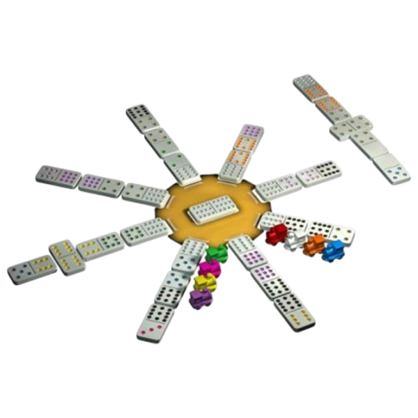 Joc de masă Tactic Mexican Train - Tin Box 7+/ Joc de logică photo 2