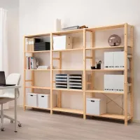 Стеллаж Ikea Ivar Сосна / Массив photo 3