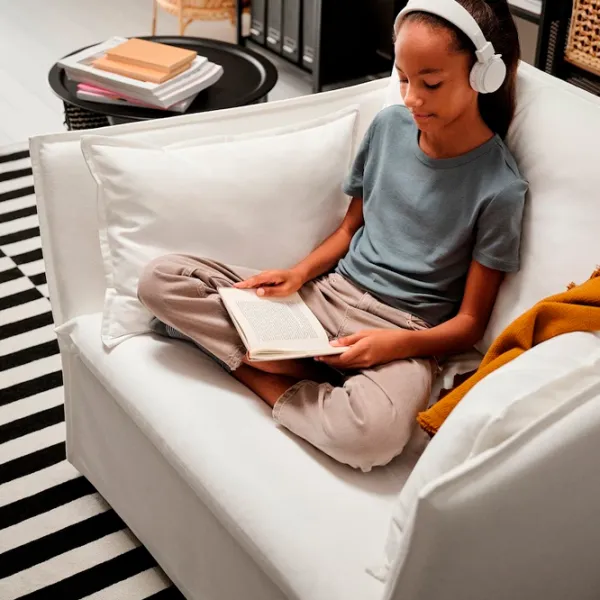 Fotoliu Ikea Backsalen Beige White photo 2 Fotoliu Ikea Backsalen Beige White photo 2