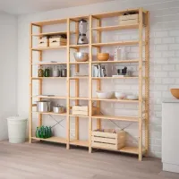 Etajeră Ikea Ivar Pine / Masiv photo 2