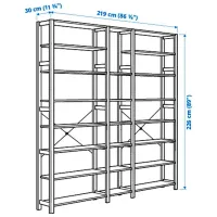 Etajeră Ikea Ivar Pine / Masiv photo 4