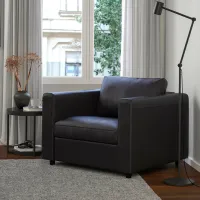 Fotoliu Ikea Vimle/Grann/Bomstad Black Black photo 2