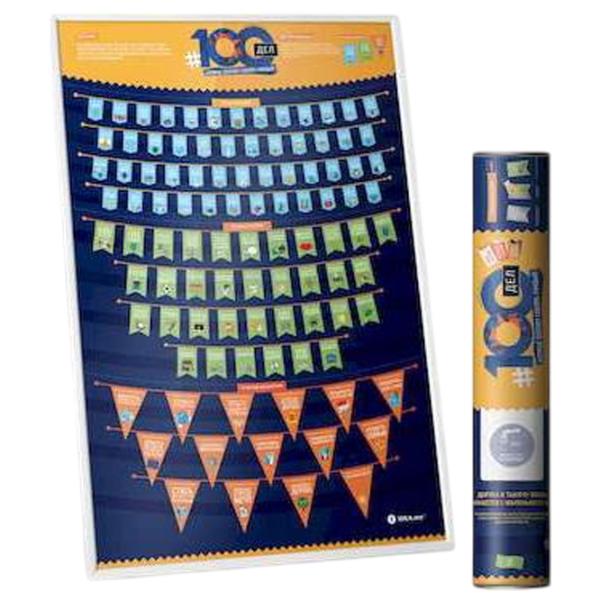 Joc de masă 1DEA.me LIFE edition 5+/ Hartă de răzuire photo 3 Joc de masă 1DEA.me LIFE edition 5+/ Hartă de răzuire photo 3