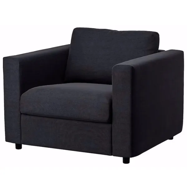 Кресло Ikea Vimle Черный Черный photo 1 Кресло Ikea Vimle Черный Черный photo 1
