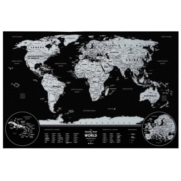 Настольная игра 1DEA.me Travel Map Weekend 7+/ Скретч карта photo 2