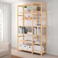 Стеллаж Ikea Ivar Сосна / Массив photo 2