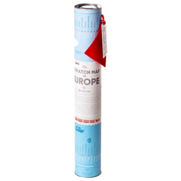 Joc de masă 1DEA.me Travel Map Silver Europe 7+/ Hartă de răzuire photo 1 Joc de masă 1DEA.me Travel Map Silver Europe 7+/ Hartă de răzuire photo 1