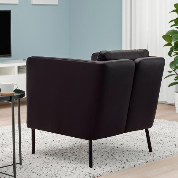 Fotoliu Ikea Ekero/Bomstad Black Black photo 4 Fotoliu Ikea Ekero/Bomstad Black Black photo 4
