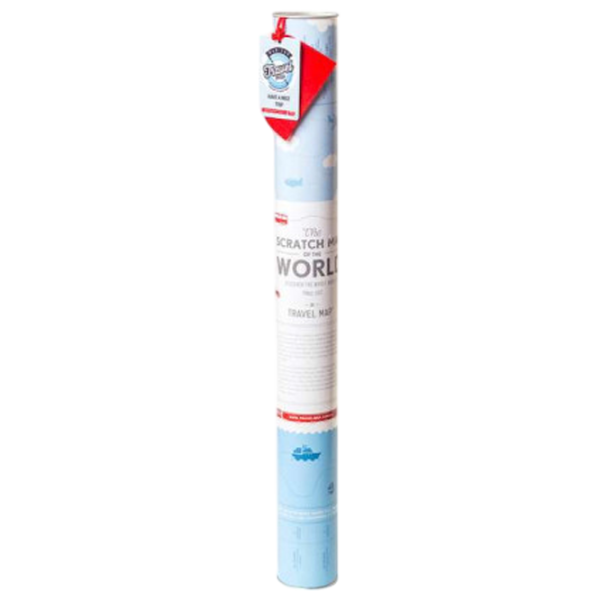 Joc de masă 1DEA.me Travel Map Silver World 7+/ Hartă de răzuire photo 1 Joc de masă 1DEA.me Travel Map Silver World 7+/ Hartă de răzuire photo 1