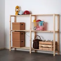Стеллаж Ikea Ivar Сосна / Массив photo 2