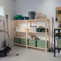 Стеллаж Ikea Ivar Сосна / Массив photo 3