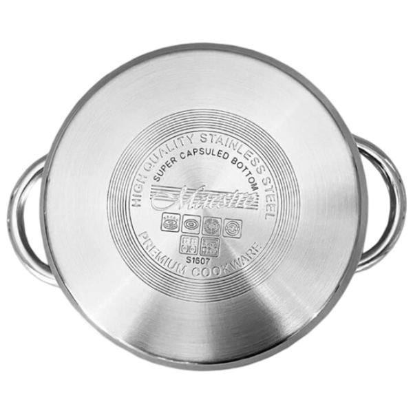 Cratiță Maestro Mr-3512-16 2.1l Inox / Inox photo 3
