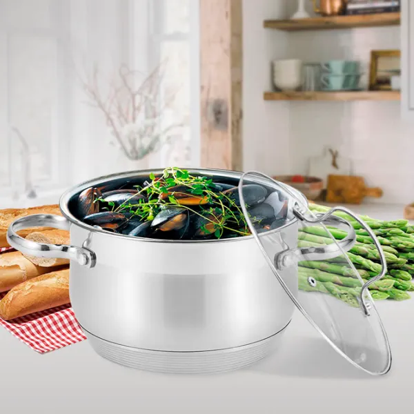 Cratiță Maestro Mr-3512-16 2.1l Inox / Inox photo 6