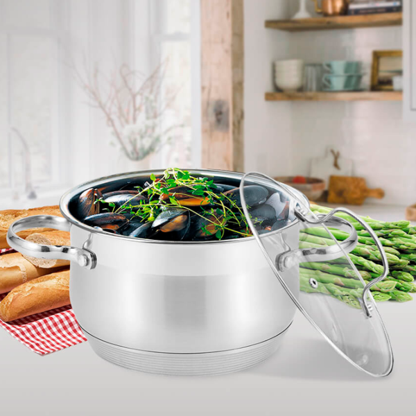 Cratiță Maestro Mr-3512-16 2.1l Inox / Inox photo 6