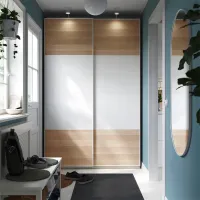 Dulap Ikea Pax/Mehamn 150 x 44 x 236.4 / DSP / Alb photo 4