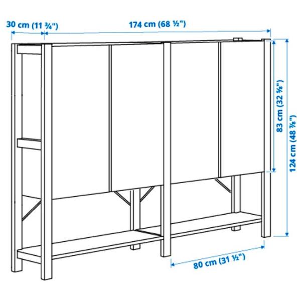Etajeră Ikea Ivar Pine / Masiv photo 4 Etajeră Ikea Ivar Pine / Masiv photo 4