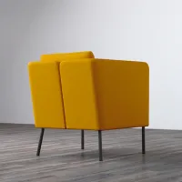 Fotoliu Ikea Ekero/Skiftebo Black Yellow photo 5