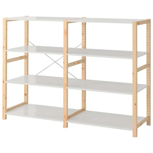 Стеллаж Ikea Ivar Сосна-белый / Массив photo 1 Стеллаж Ikea Ivar Сосна-белый / Массив photo 1