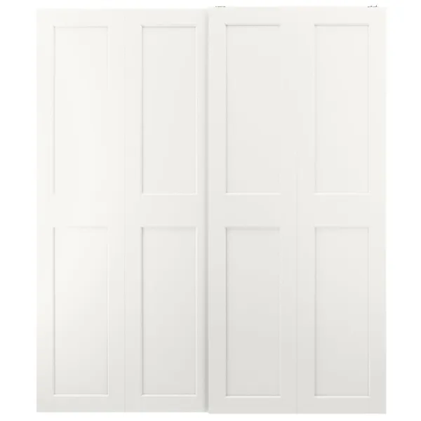 Dulap Ikea Pax/Grimo 200 x 66 x 236.4 / DSP / Alb photo 2