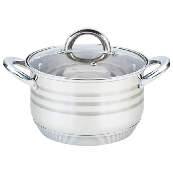 Кастрюля Maestro Mr-3513-16 2.1л Нержавеющая сталь / Нержавеющая сталь photo 1 Кастрюля Maestro Mr-3513-16 2.1л Нержавеющая сталь / Нержавеющая сталь photo 1