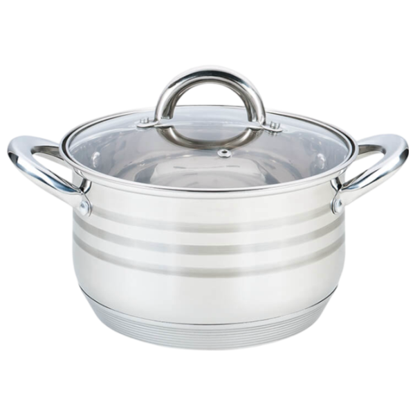 Кастрюля Maestro Mr-3513-16 2.1л Нержавеющая сталь / Нержавеющая сталь photo 1 Кастрюля Maestro Mr-3513-16 2.1л Нержавеющая сталь / Нержавеющая сталь photo 1