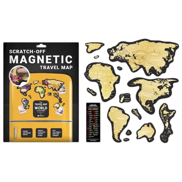 Настольная игра 1DEA.me Travel Map Magnetic World 3+/ Скретч карта photo 3 Настольная игра 1DEA.me Travel Map Magnetic World 3+/ Скретч карта photo 3