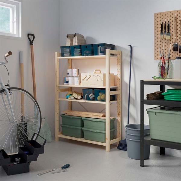 Etajeră Ikea Ivar Pine / Masiv photo 2