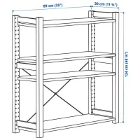 Etajeră Ikea Ivar Pine / Masiv photo 3
