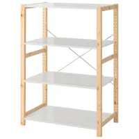 Etajeră Ikea Ivar Pine-White / Masiv